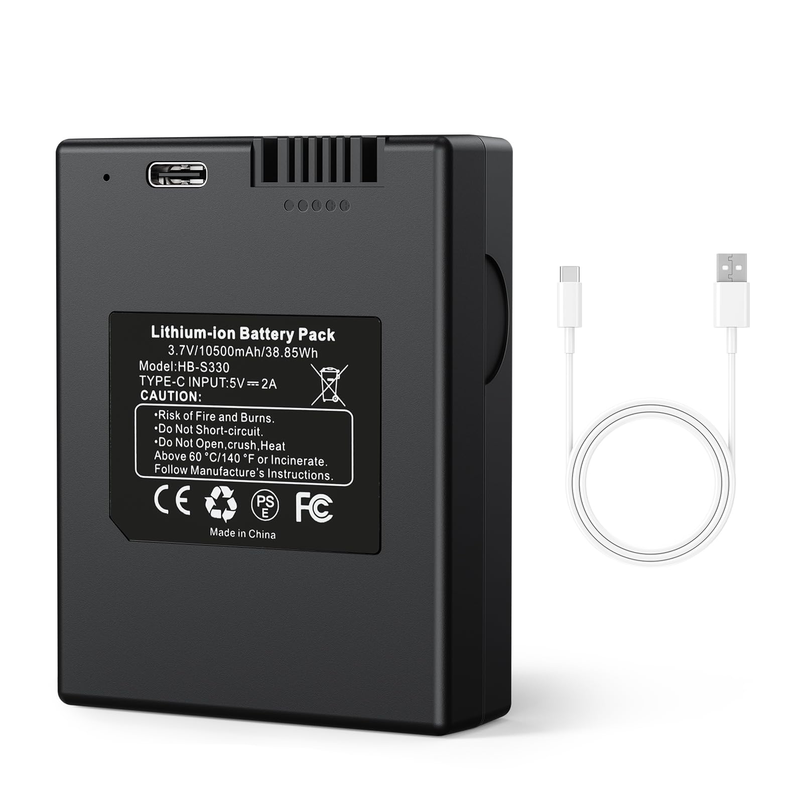 Addpower Security Rechargeable Battery For Eufy S330 S230 S220 E330 Video Smart Lock 3 In 1 And Smart Drop, 10500Mah Battery Com